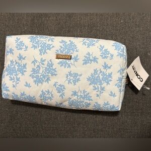 Conair Floral Cotton Cosmetic Bag